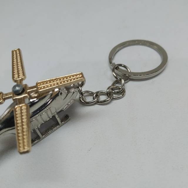 Ganci Gantungan Kunci Model heli helikopter atau pesawat Limited Edition