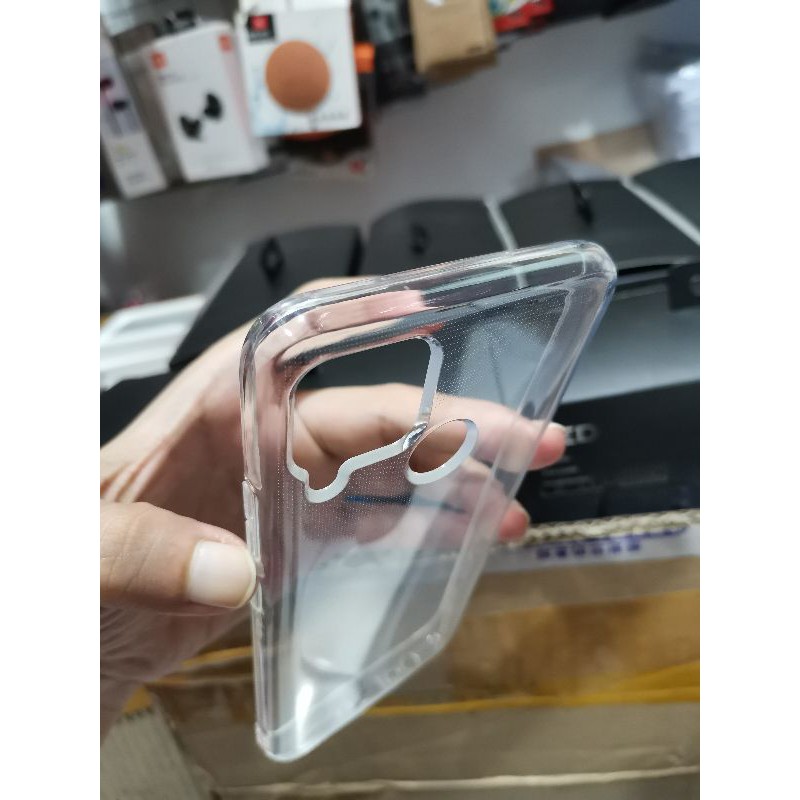 Realme C15 Softcase Silicon Ultrathin Clear Case TPU Casing Bening Cover Transparan