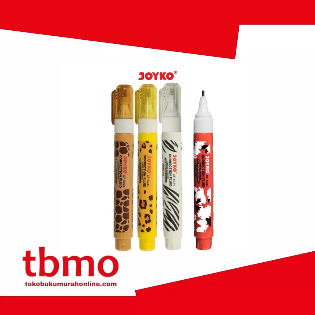 

TBMO Correction Fluid Cairan Koreksi Penghapus Cair Joyko CF-S224