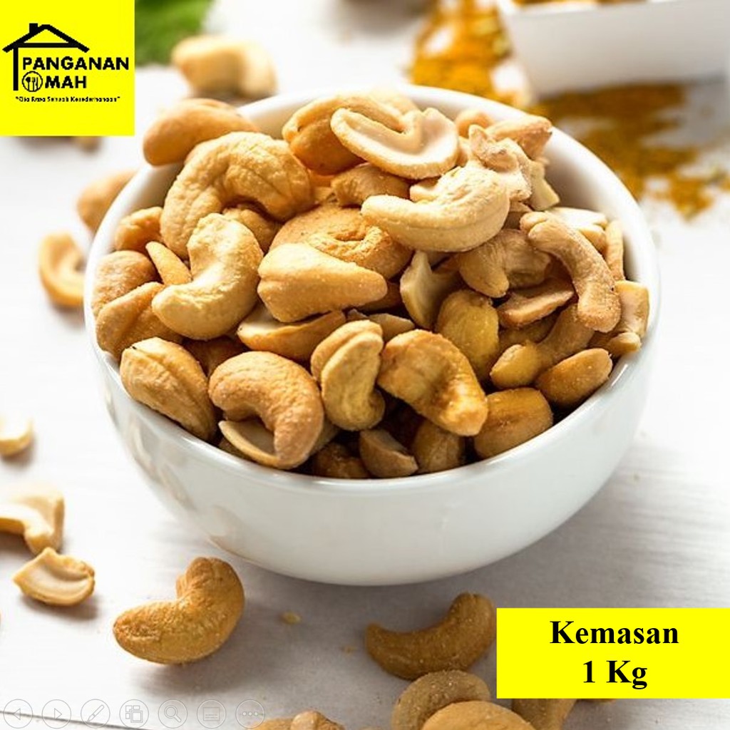 

Kacang Mede Mete Matang 1 Kg - Premium Cashew Higienis