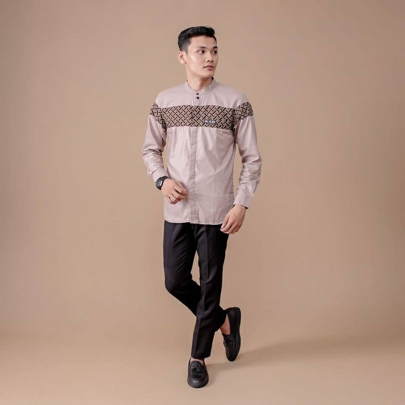 Baju Koko kobata kombinasi El Rumi masakini