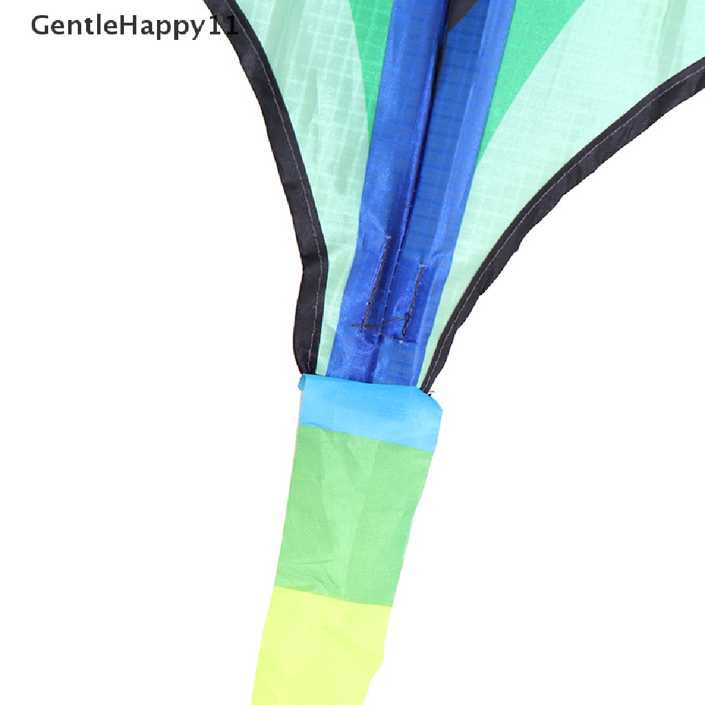 Gentlehappy Layangan delta Besar Untuk Anak Dan Dewasa single line easy to fly kite handle include