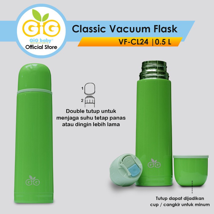 Makassar ! GIG Baby Classic Vacuum Flask 500 ML