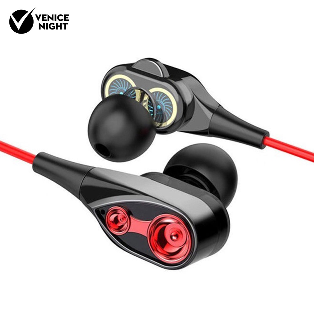 Earphone In Ear Stereo 3.5mm dengan Moving Coil