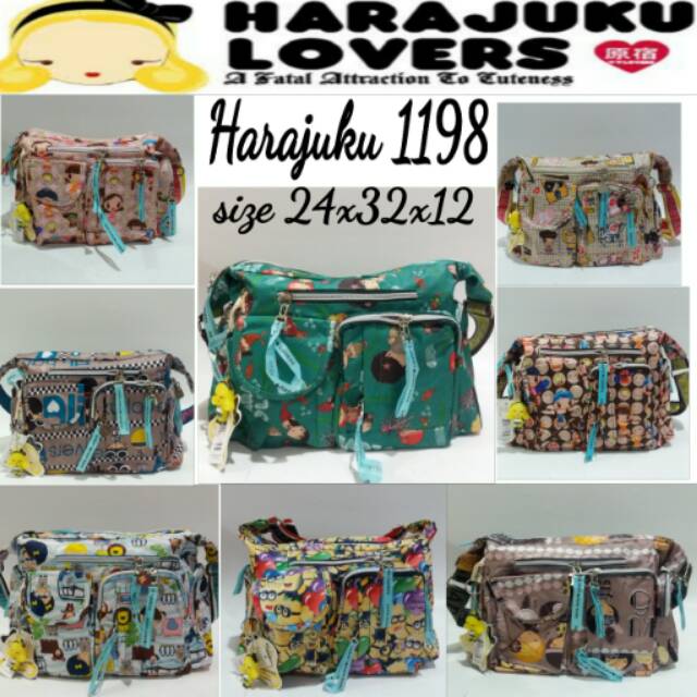 Tas Harajuku Slempang 1198 Lucu