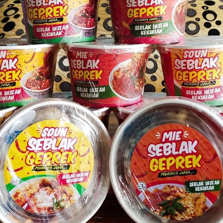 

seblak geprek best seller! mie & soun