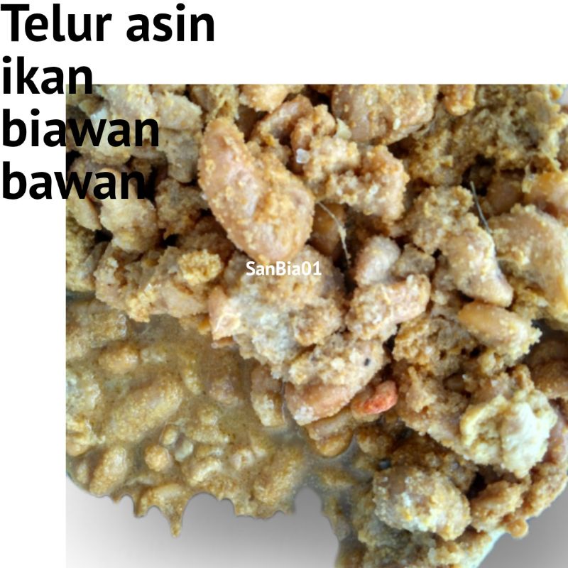 

Telur Ikan Asin Biawan