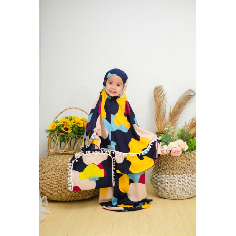 MUKENAH SAJADAH LIPAT ANAK vol. 2 & vol. 3|| MUKENAH RAYON ANAK || MUKENAH ANAK MURAH-1