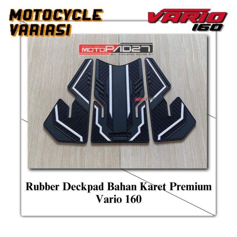 MOTOPAD27 Tankpad Vario 160 Deckpad Vario 160 Rubber Premium