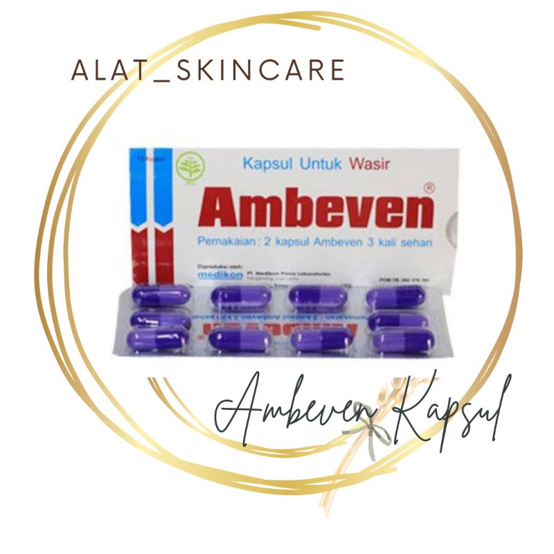 AMBEVEN obat wasir per strip