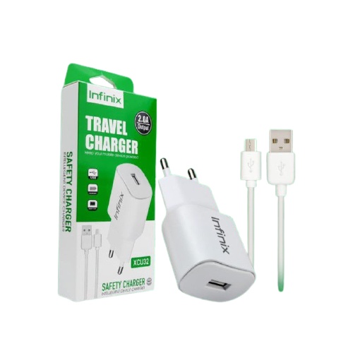 Charger INFINIX Hot 9 HOT 10 Hot 9 Play Smart 5 USB Micro Casan TC Infinix Smart 4 XCU32 / Travel Charger ORI INFINIX [IMPORT]