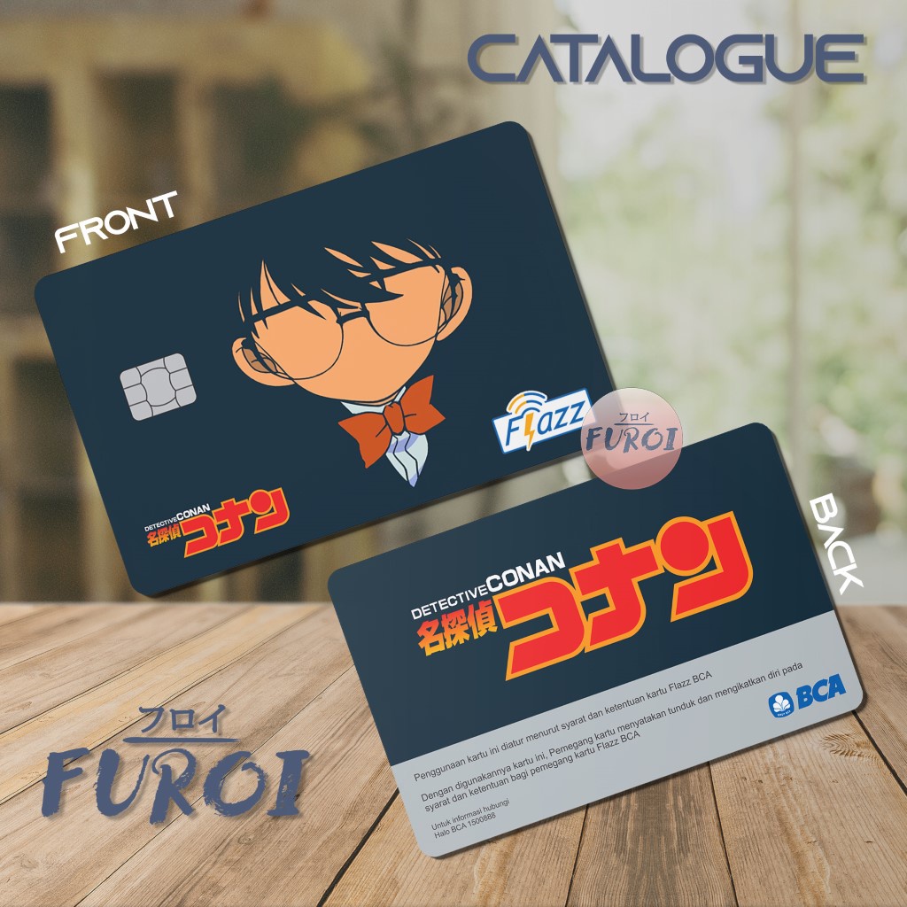 Custom Flazz BCA | Custom Emoney Mandiri | Detective Conan Silhouette