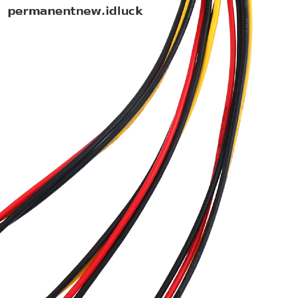 (luckypermanentnew) Kabel Extension Power Splitter 4Pin IDE Molex Ke 3 ATA SATA