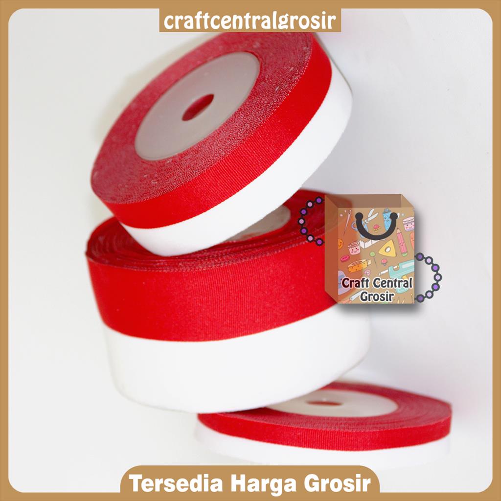 

Pita Merah Putih (Satin) per Roll 20 Yard (18 Meter)