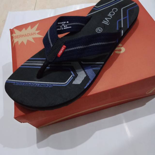 Sandal cowok pria carvil original/ carvil tetap yg terbaik