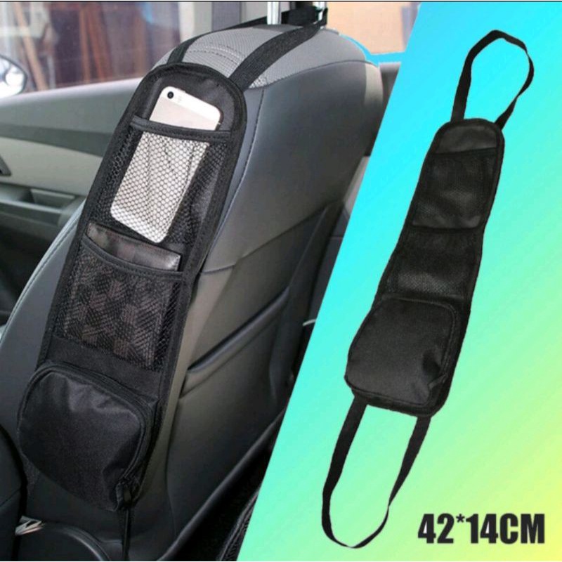 Tas Penyimpanan Samping Jok Mobil Car Seat Organizer Bag Hightquality
