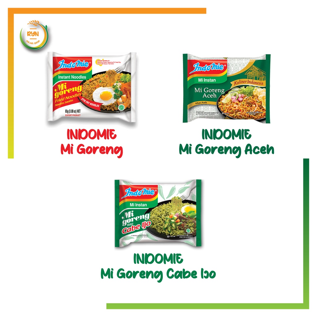 

Indomie Mi Instan Goreng / Kuah