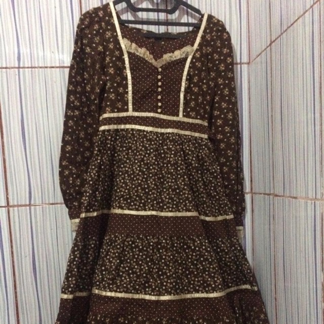 PRELOVED with very good condition dress vintage gunne sax dress promnight