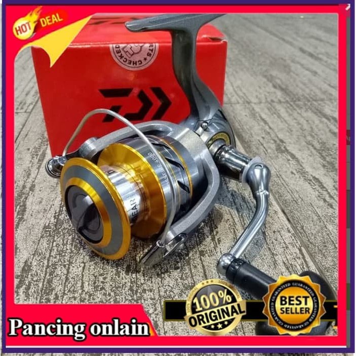 Reel Pancing Reel Daiwa 4000 Crossfire 4000 3BI 4000 3 1 alat Pancing