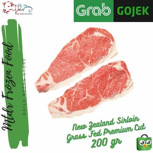 

Steak | New Zealand Sirloin Grass Fed Premium Steak Cut 200 Gr