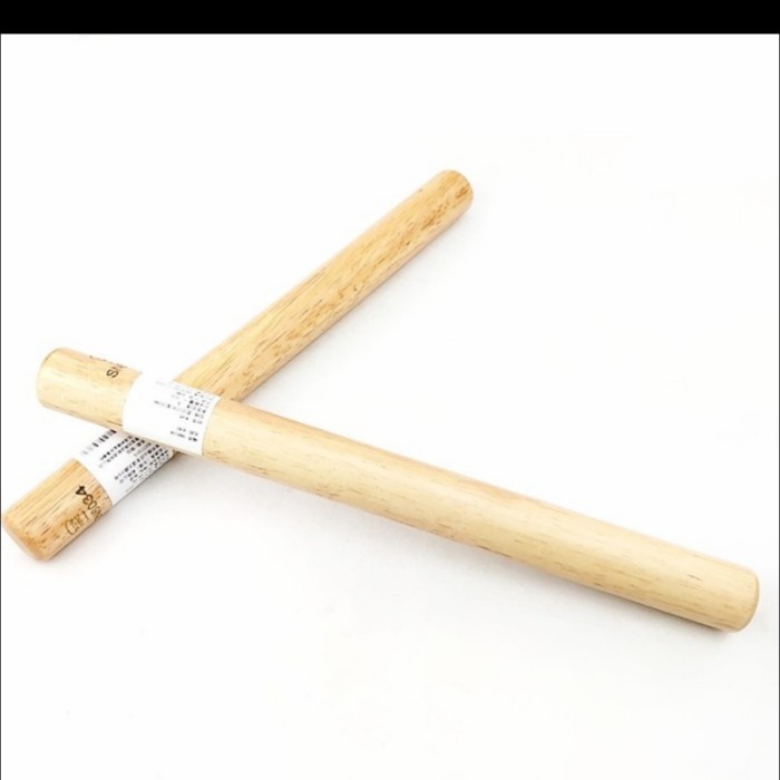 Sanneng SN8034 - Wooden Rolling Pin / Penggiling Adonan Panjang 28cm