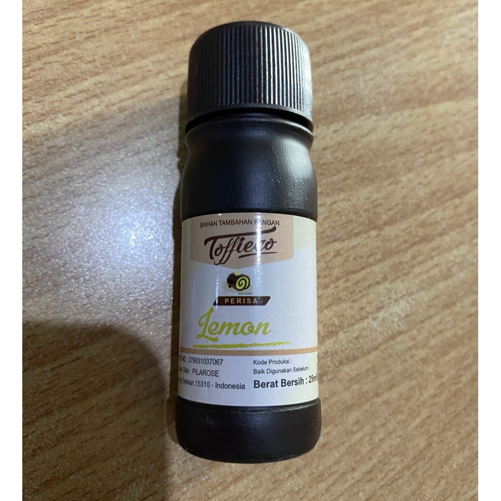 

Toffieco essence lemon 25gr / perisa lemon jeruk lemon