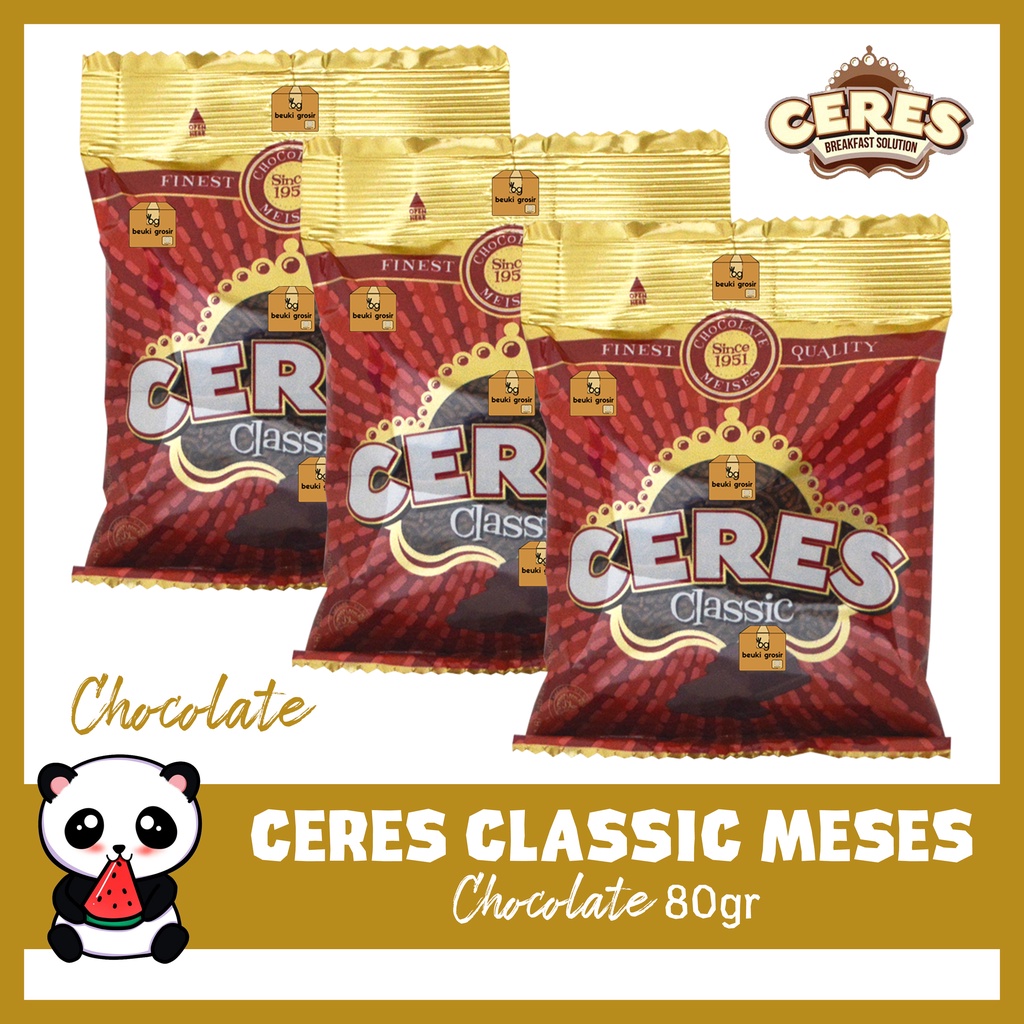 

2+1 CERES Classic Meses 90GR Chocolate