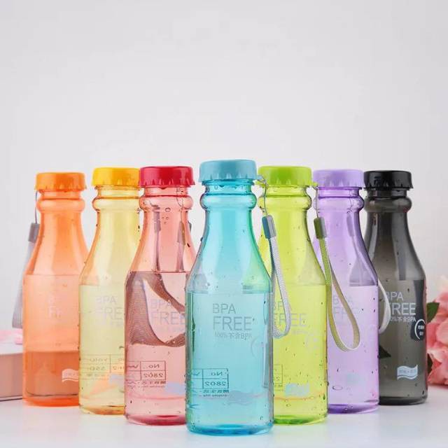 Botol Minum Soda 500 ml BPA FREE Transparan