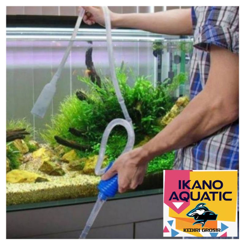 Cleaner Pump pembersih kotoran dasar aquarium