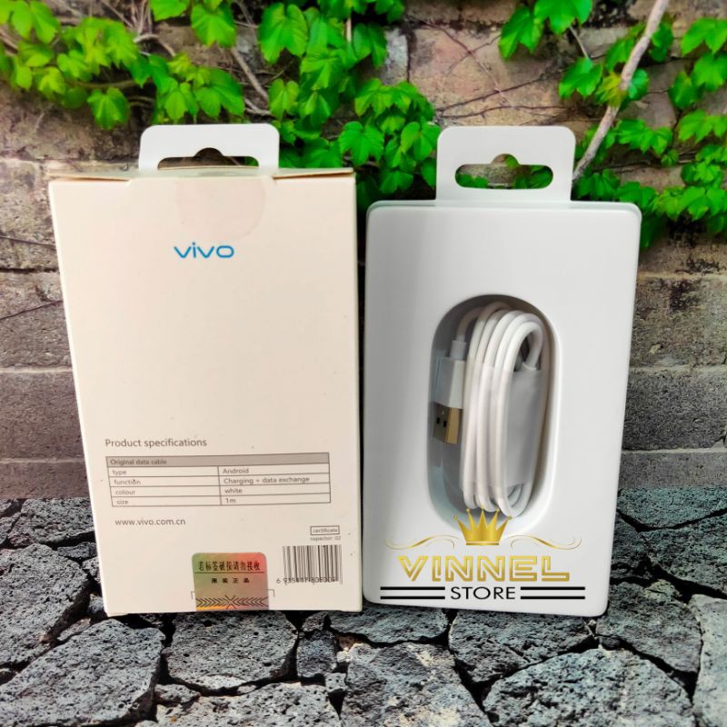 Kabel Data Vivo Original 100% V7 V7plus V5s V5 Lite V3 V1 X5 Y55 Y67 Y25 Y53 Y71 Y51 dll