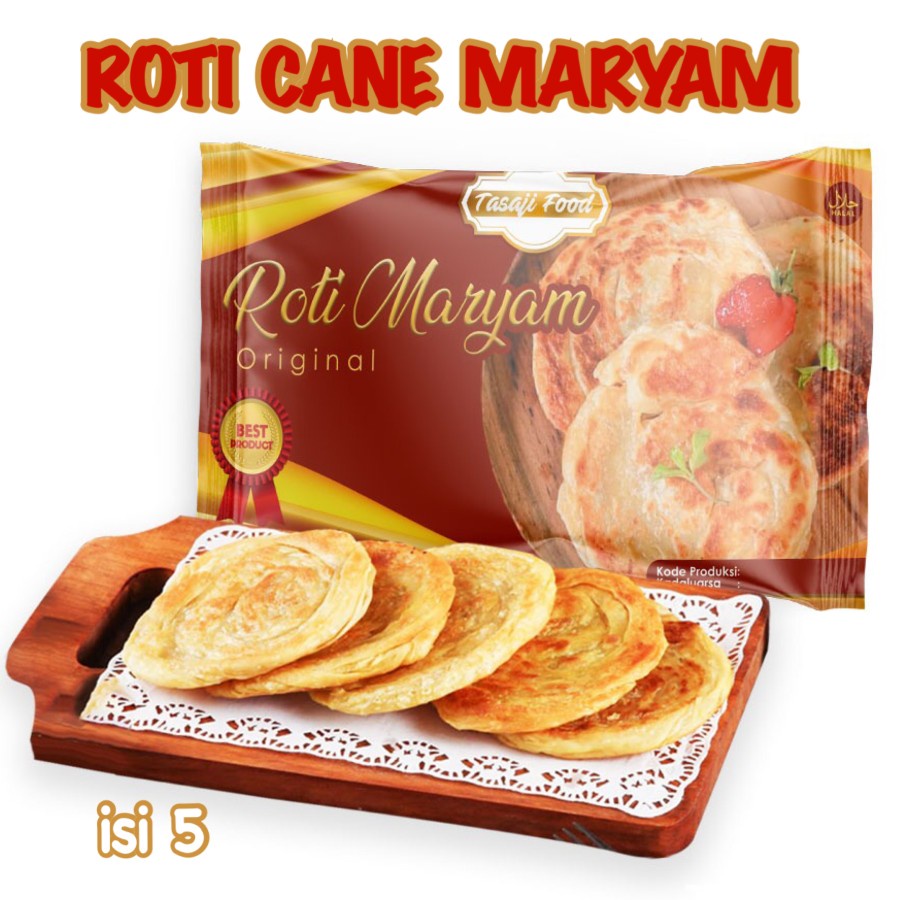 

Roti Cane / Canai Roti Maryam isi 5