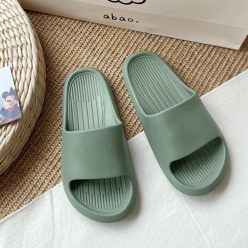 [NEW] Sandal Slide Pria Import Korea Simple Sandal EVA Slip On Polos Nyaman Ringan Empuk Awet 2021