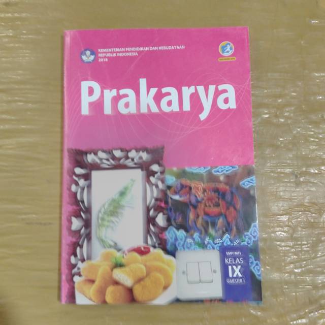 Buku prakarya kelas 9 diknas