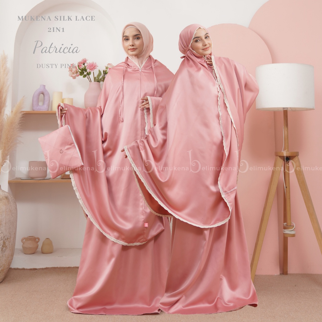 Mukena Dewasa Silk Velvet Premium Patricia