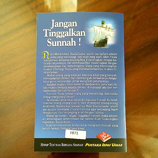 JANGAN TINGGALKAN SUNNAH PASTI BINASA | PUSTAKA IBNU UMAR