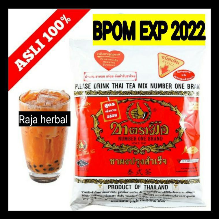 

BEST DEAL THAI TEA BPOM 400GR KHUSUS GOJEK !!!