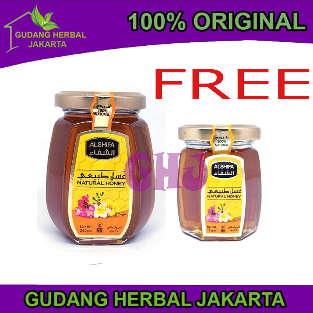 

MADU AL SHIFA 250 gr Madu Free al syifa 125 gr Madu Al Shifa botol Original Madu Murni
