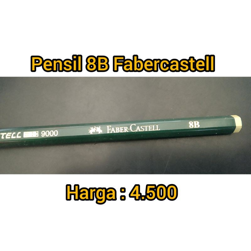 

Pensil 8B Fabercastell