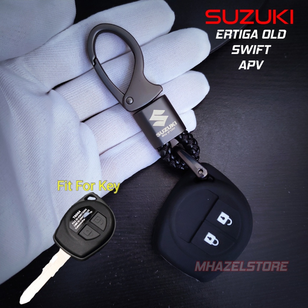 Gantungan kunci sarung remote keyless cover casing MOBIL SUZUKI ERTIGA OLD SWIFT APV