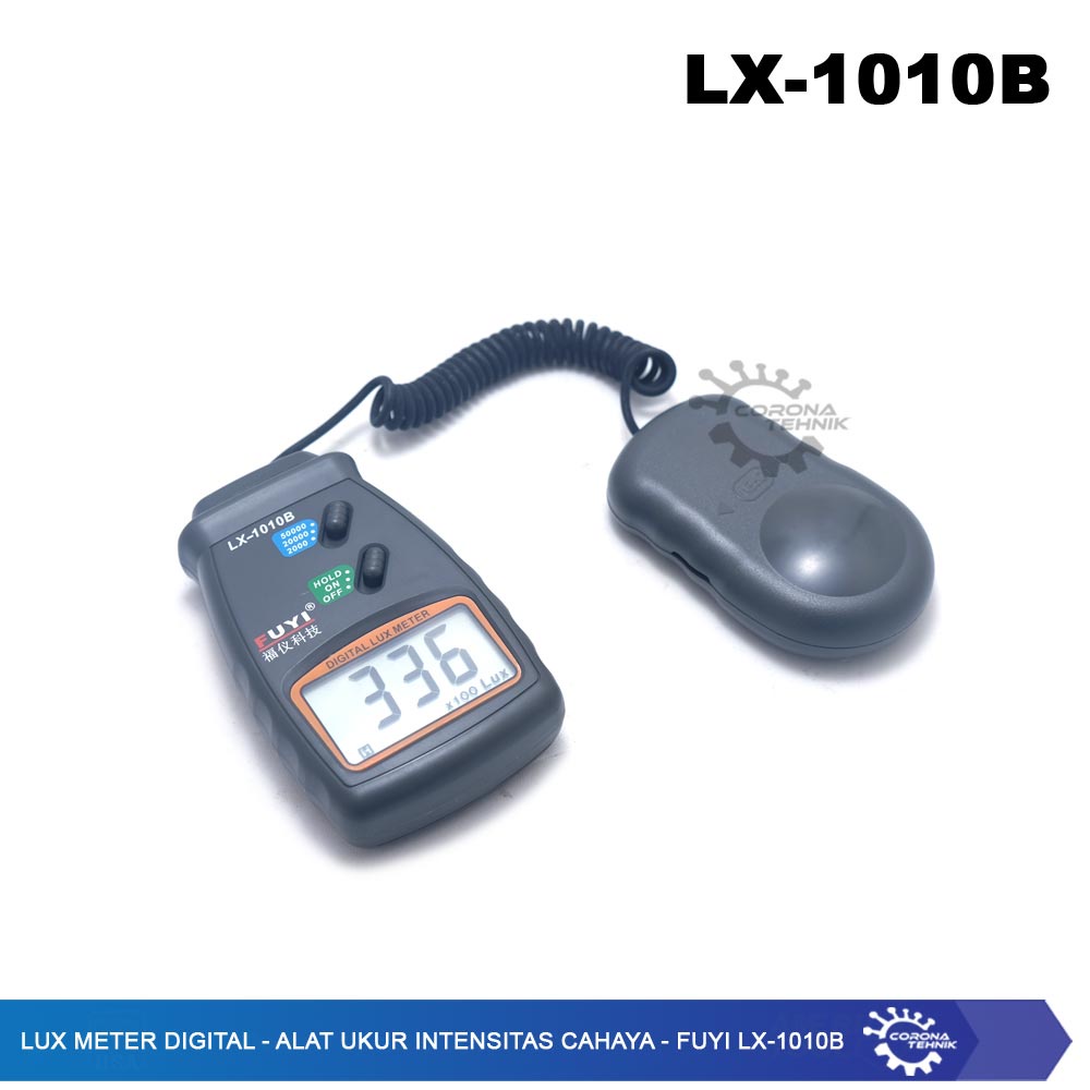 Alat Ukur Intensitas Cahaya - Fuyi LX-1010B - Lux Meter Digital