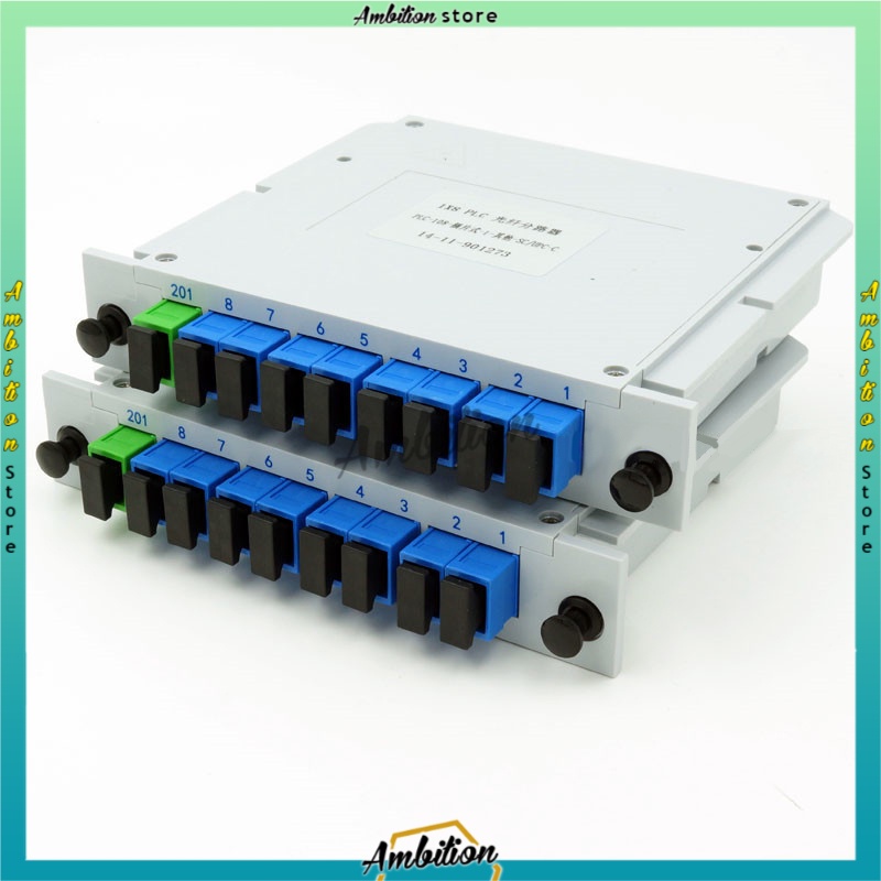 JUAL Passive Splitter Box 1-8 SC UPC