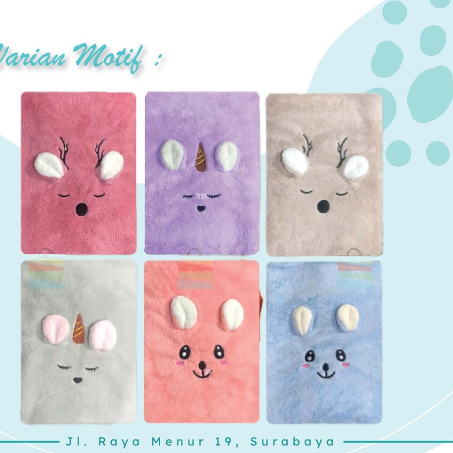 ♥ Handuk Sarang Lebah Bordir Mata Uk 60 x 120 TOWEL Friamart ♗