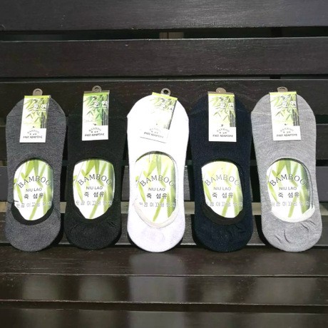 Kaos Kaki pendek serat bambu Fiber Socks Bamboo Import SCH10