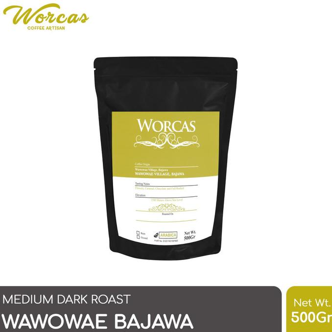 

Kopi Arabica Wawowae Bajawa 500 Gram (Biji/Bubuk) | Worcas Coffee -Diskon Besar