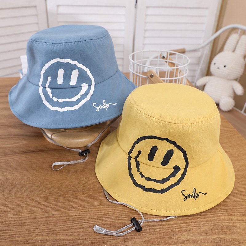 Topi Bucket Anak Topi Anak Import Fashion Bucket Hat 3 - 8 tahun