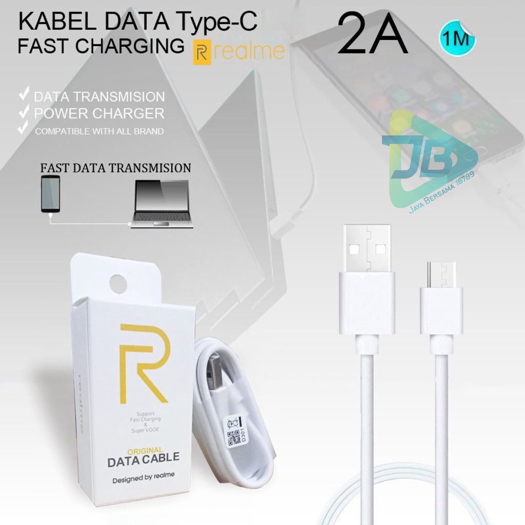 Kabel cable data original REALME Fast charging 2A TIPE C usb realme 6 6pro 7 7pro 8 8pro supoort vooc JB5325