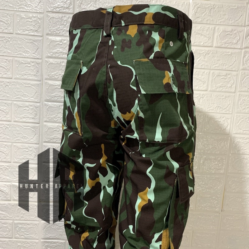 Celana Cargo Panjang Loreng Brimob - Celana Cargo Panjang Loreng Pelopor - Celana Cargo Loreng Pelop