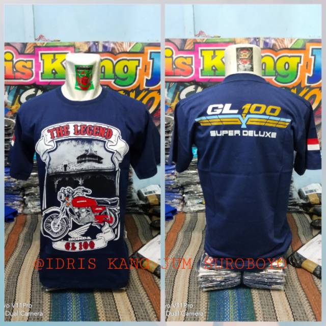 Jual Kaos The Legend Gl100 Kaos Cepek Kaos Kmhgl Kaos Honda Free 5