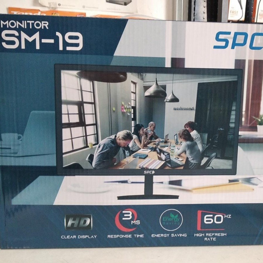 LCD MONITOR SPC 19INCH HDMI VGA INPUT