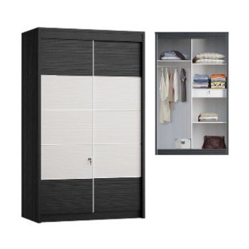 Lemari Baju / Lemari Pakaian Sliding 2 Pintu 120 - Siantano